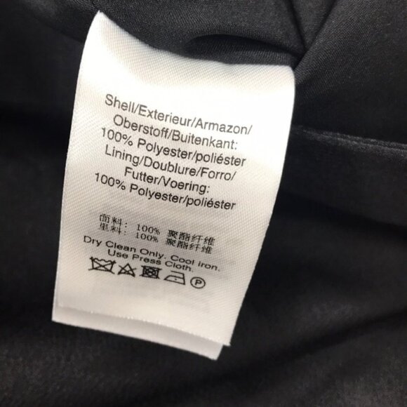 DKNY Pleated Two-tone Satin-crepe Mid Skirt Plus - Picture 8 of 11